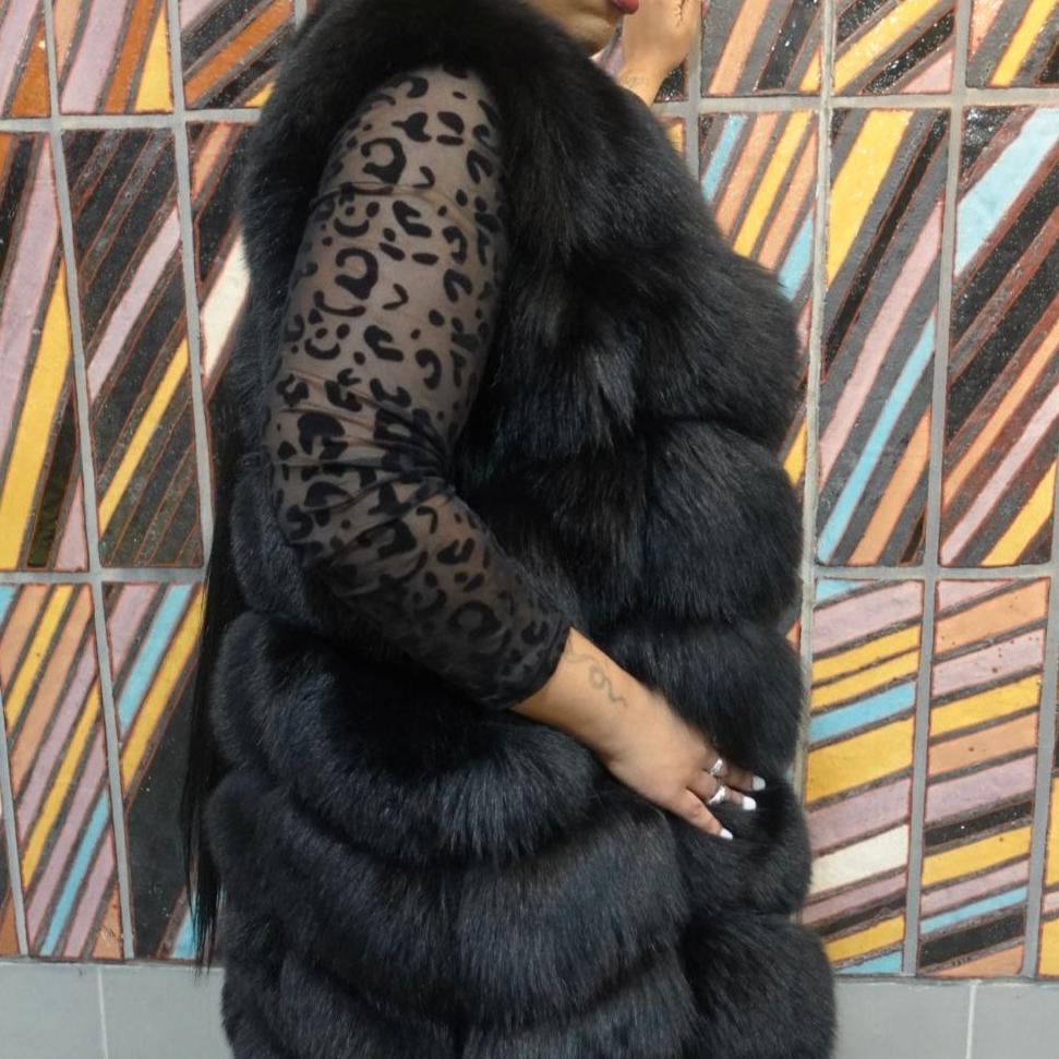 London Fox Fur Vest The Fashion bar