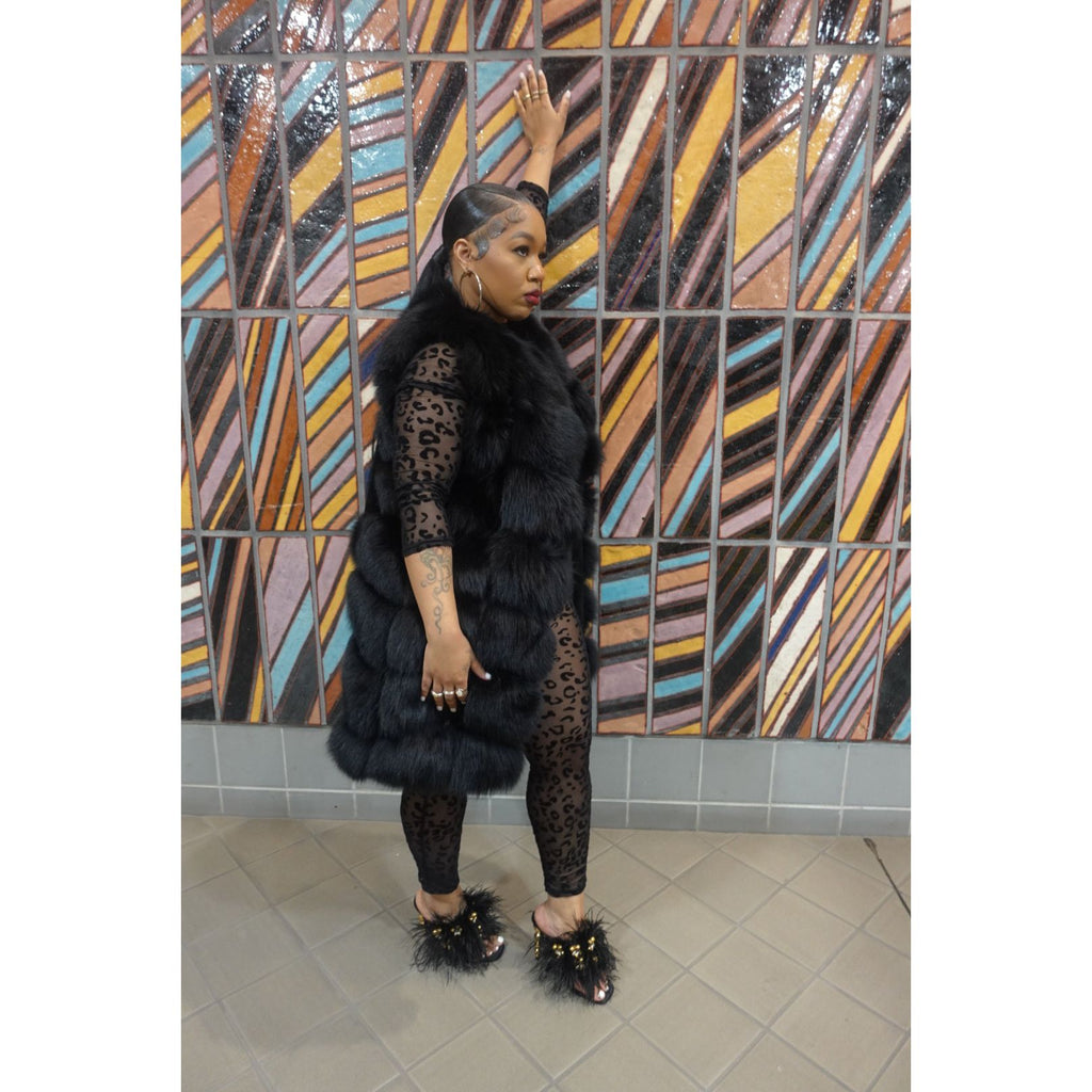 London Fox Fur Vest The Fashion bar