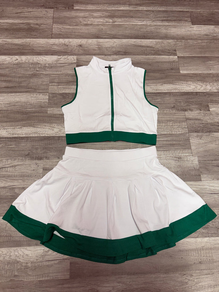Tennis match skirt set The Fashion bar